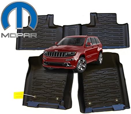 Original Mopar Set of 3 Front/Rear Premium Floor Mats WK (16 – 18