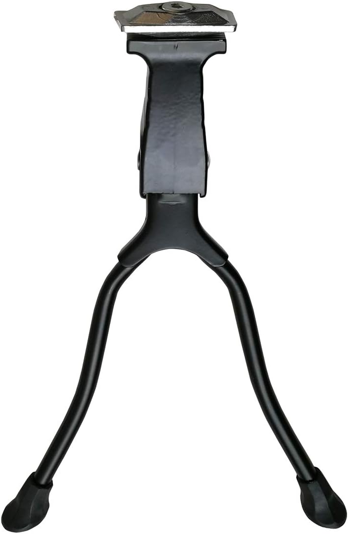 Bike Kickstand,Center Mount Double Leg fits Most 26" Up Mountain Bicycle - Black