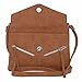 Kenneth Cole Reaction KN1963 Columbus Mini Crossbody Messenger Purse Shoulder Bag (Amber)
