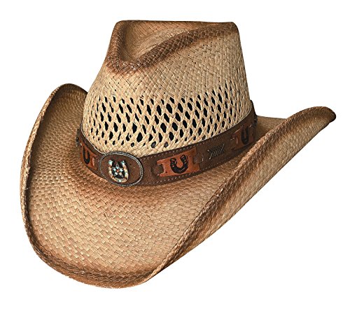 Bullhide Montecarlo Lucky Strike Genuine Panama Western Hat Natural xLarge