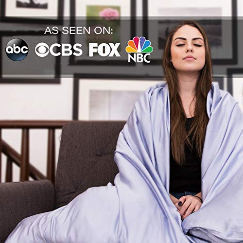 GnO Cooling Bamboo Weighted Blanket Cover Queen Size (60 x 80) Made