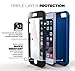 iPhone 6 BallisticSheild Armor Case & Belt Clip - Blue (Quick-release holster design) (by Encased)