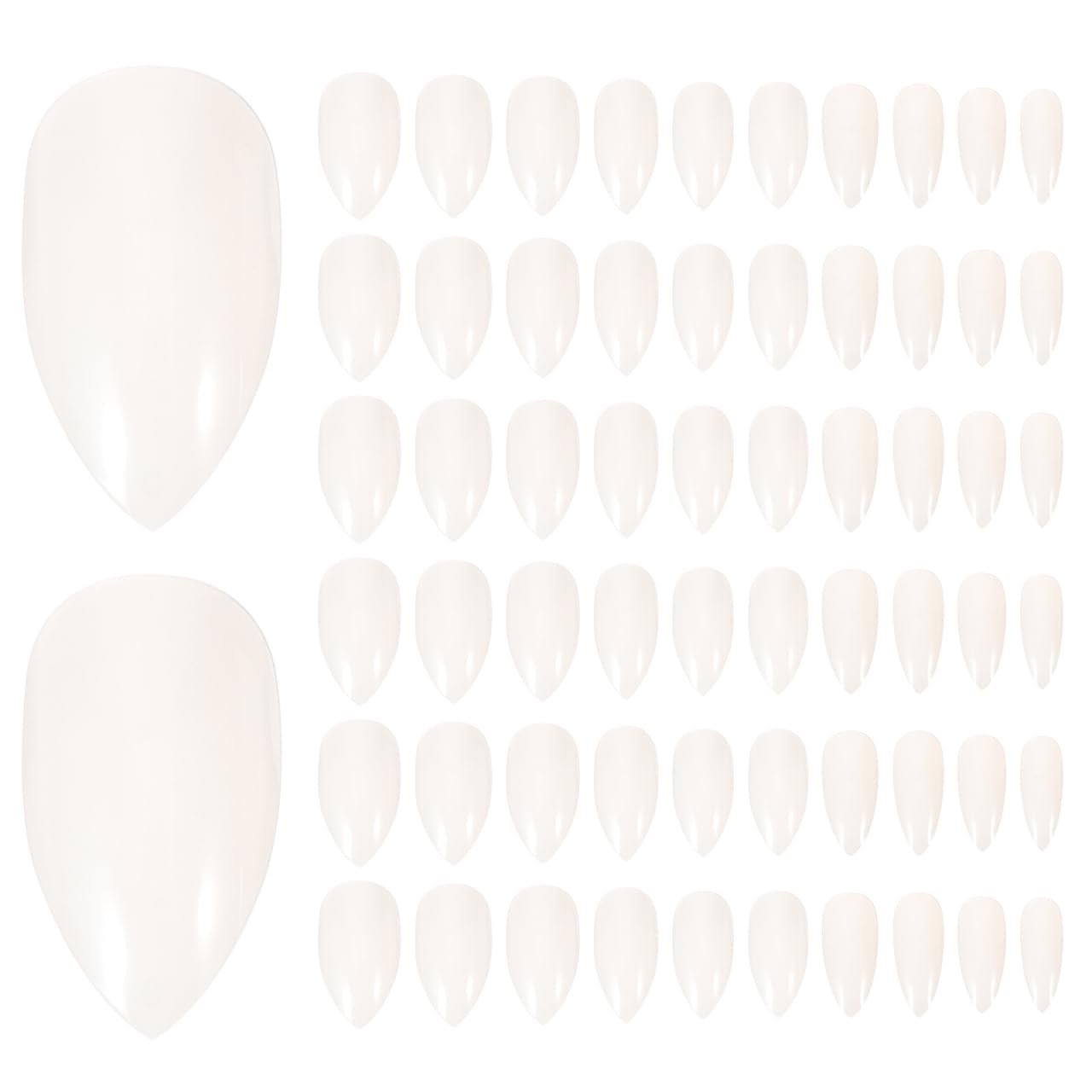 1 set Fake Nail Tips Women Full Artificial Nail Decals Manicure Stickers Home Salon Use