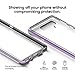 Caseology Skyfall for Galaxy Note 9 Case (2018) - Clear Back & Slim Fit - Lavender Purple