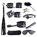 TreatMe Bondage Restraints Sex Kit, Black