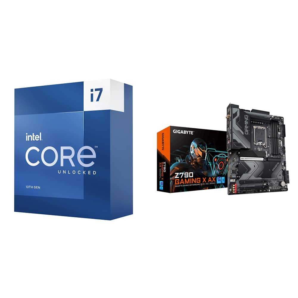 Mua Core i7-13700K + GIGABYTE Z790 Gaming X AX Motherboard trên Amazon ...