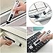Keyboard Brush Soft Electronic Deep Cleaning Brush Removes Dust from Fans Motherboards, Vents, Multi-purpose Window Door Track Cleaning Brush with Anti Scratch Bristles+Dustpan