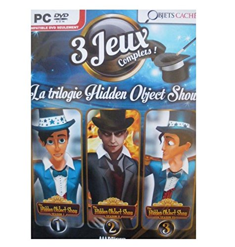 Jeu PC 3 jeux complets : La trilogie Hidden object show