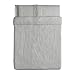 IKEA Nyponros Duvet Cover and Pillowcase, Gray, Full/Queen (Double/Queen)