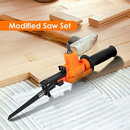 Portable Reciprocating Saw With Best Design, Household Portable Reciprocating Saw Metal Cutting Wood Electric Drill - Drill Master Reciprocating Saw, Electric Saw Metal, Black Decker Saber Saw
