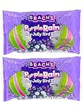 Brach's Purple Rain Tiny Jelly Bird Eggs! Jelly Beans 13 Oz Pack of 2! 4 Fruity Flavors, Berry, Blueberry, Blue Raspberry and Grape! Perfect for Easter Treat!