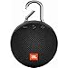JBL Clip 3 Portable IPX7 Waterproof Wireless Bluetooth Speaker with Built-in Carabiner, Noise-Canceling Speakerphone and Microphone, Black (Renewed)