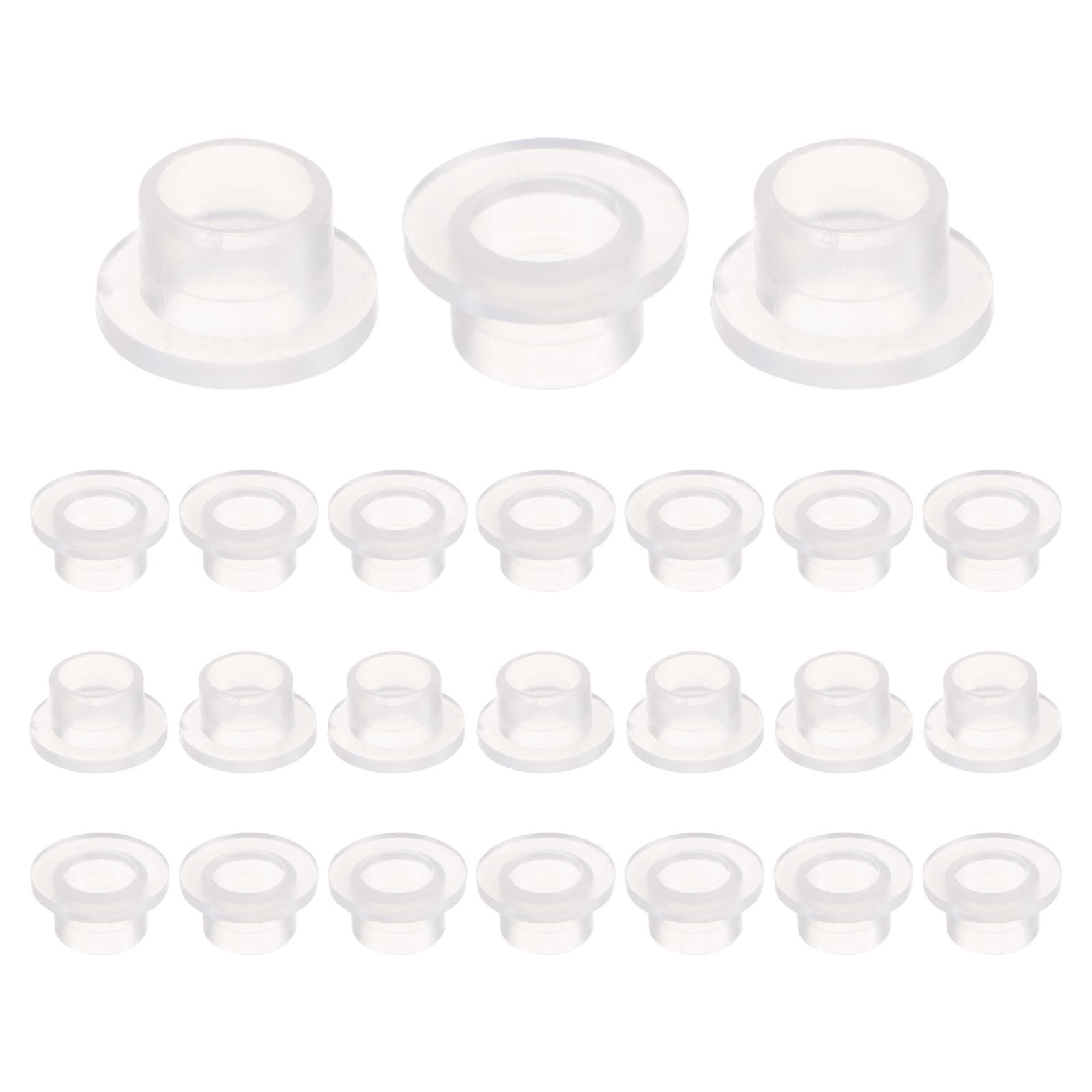 uxcell 24pcs Flanged Sleeve Bearings Plastic