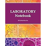Student Lab Notebook (50 duplicate page sets): perforated carbonless sheets with smooth coil spiral binding
