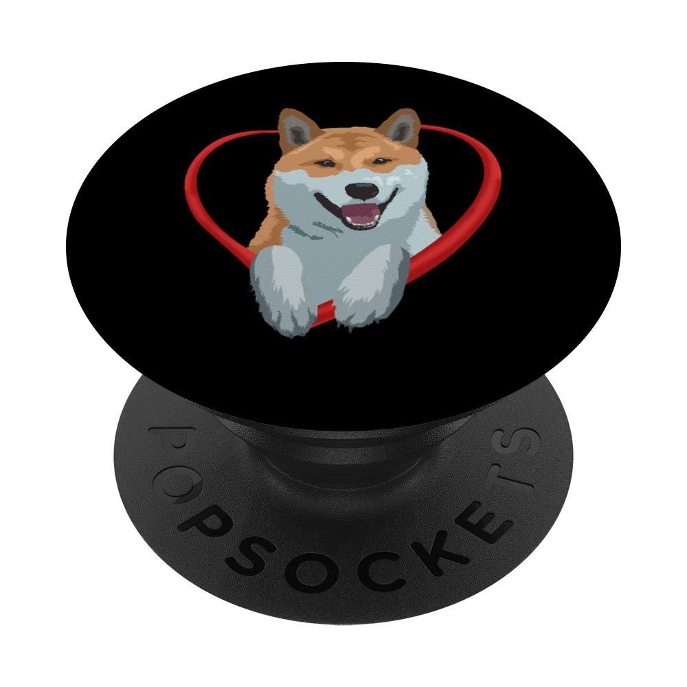 Shiba Inu Gift Women Shiba Inu Dog Shiba Inu PopSockets PopGrip: Swappable Grip for Phones & Tablets
