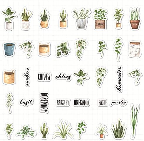 RARVIS 40 PCS Stickers Hand Account Stickers for Teens, Girls, Adults, Waterproof, Cute Notebook Decoration Stickers (20 Available)