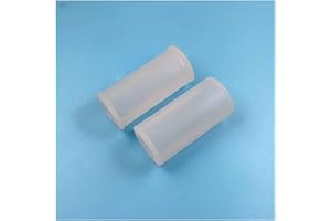 Double Valve Seal Sleeves Silicone Sealing Tubes Elastic Accessories Spare Parts Replacements, Compatible for Vevor Soft Ice 