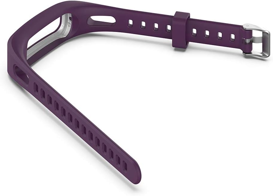 HUAhuako Watch Strap, Thin Soft Silicone Band - Quick Release - Choose Color Purple