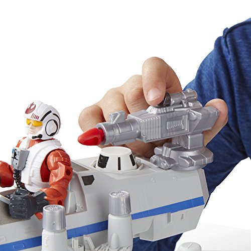 Star Wars Hero Mashers Episode VII Resistance X-Wing and Resistance Pilot
