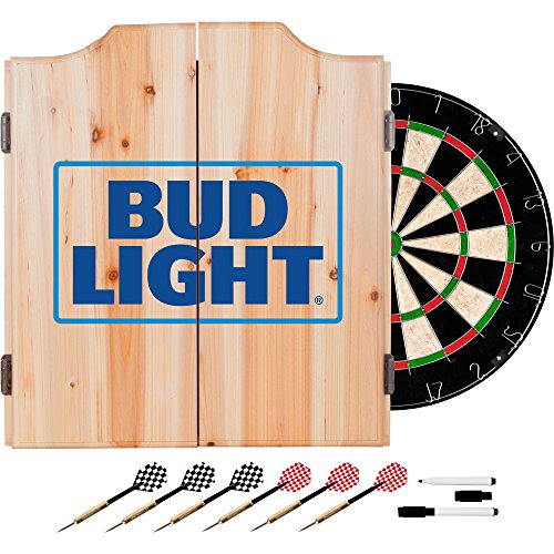 Bud Light Wood Dart Cabinet Set - Thumbnail 4