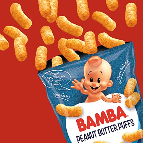 Osem Bamba Peanut Snacks for Families All Natural Peanut Puffs Family