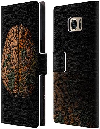 Official Tobe Fonseca Always On My Mind Anatomy 2 Leather Book Wallet Case Cover For Samsung Galaxy S7 edge