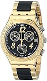 Swatch Women's YCG405G Dreamnight Analog Display Analog Quartz Two Tone Watch