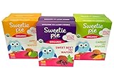 Sweetie Pie Organics Tiny Wafers Snack for Toddler & Baby, Variety, 6 Count