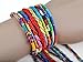 Bestpriceam 50pcs Wholesale Jewelry Lot Braid Strands Friendship Cords Handmade Bracelets Colorful …