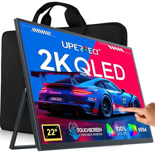 UPERFECT 22 inch QLED Portable Monitor