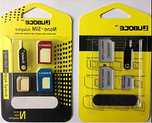 Novago Kit 4en1 Adaptateurs Nano Sim Micro Sim Card Cle Extraction Pour Mini Ipad Iphone 7 Iphone 6 Iphone 4 Iphone 5 Samsung Galaxy Note 3 Note 4 S5 Etc Amazon Fr High Tech
