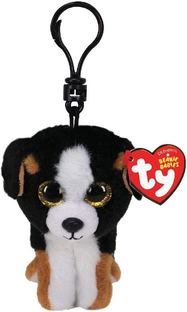 TY Toys 2005112 Roscoe Dog Plush Animal, Multi, 7 cm, Multicolor
