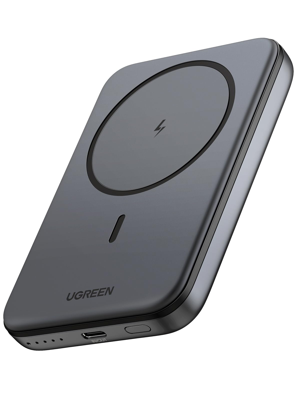 UGREEN Magnetic Power Bank,10,000mAh Wireless Portable Charger, PD 20W Fast Charging Battery Pack with USB-C for Magsafe, iPhone 16/16 Pro/15/15 Plus/15 Pro/15 Pro Max, iPhone14/13/12 Series