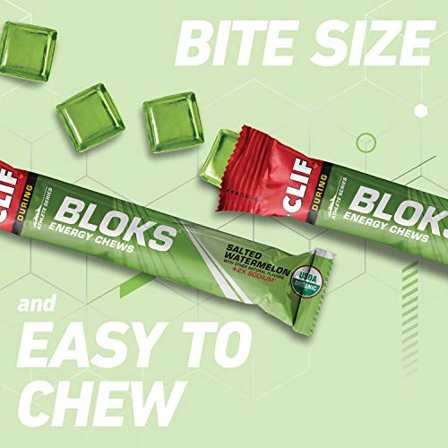 Clif Bloks Energy Chews Salted Watermelon NonGMO Plant Based