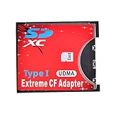 Optimal Shop SD CF Card Adapter Wireless WiFi SD MMC SDHC SDXC Slot to CF Type I Compact Flash Memory CF Card Adapter High Speed for SLR Camera