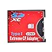 Optimal Shop SD CF Card Adapter Wireless WiFi SD MMC SDHC SDXC Slot to CF Type I Compact Flash Memory CF Card Adapter High Speed for SLR Camera