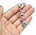 3pcs Long Norse Vikings Spiral Beads for Beards Hair Pendants &Bracelets DIY