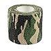 EAmber Camo Wrap Tapes Camouflage Form Wrap 1.96'' x 177'' Military Army Hunting Self-Adhesive Protective Bandage for Flashlights,Bicycle