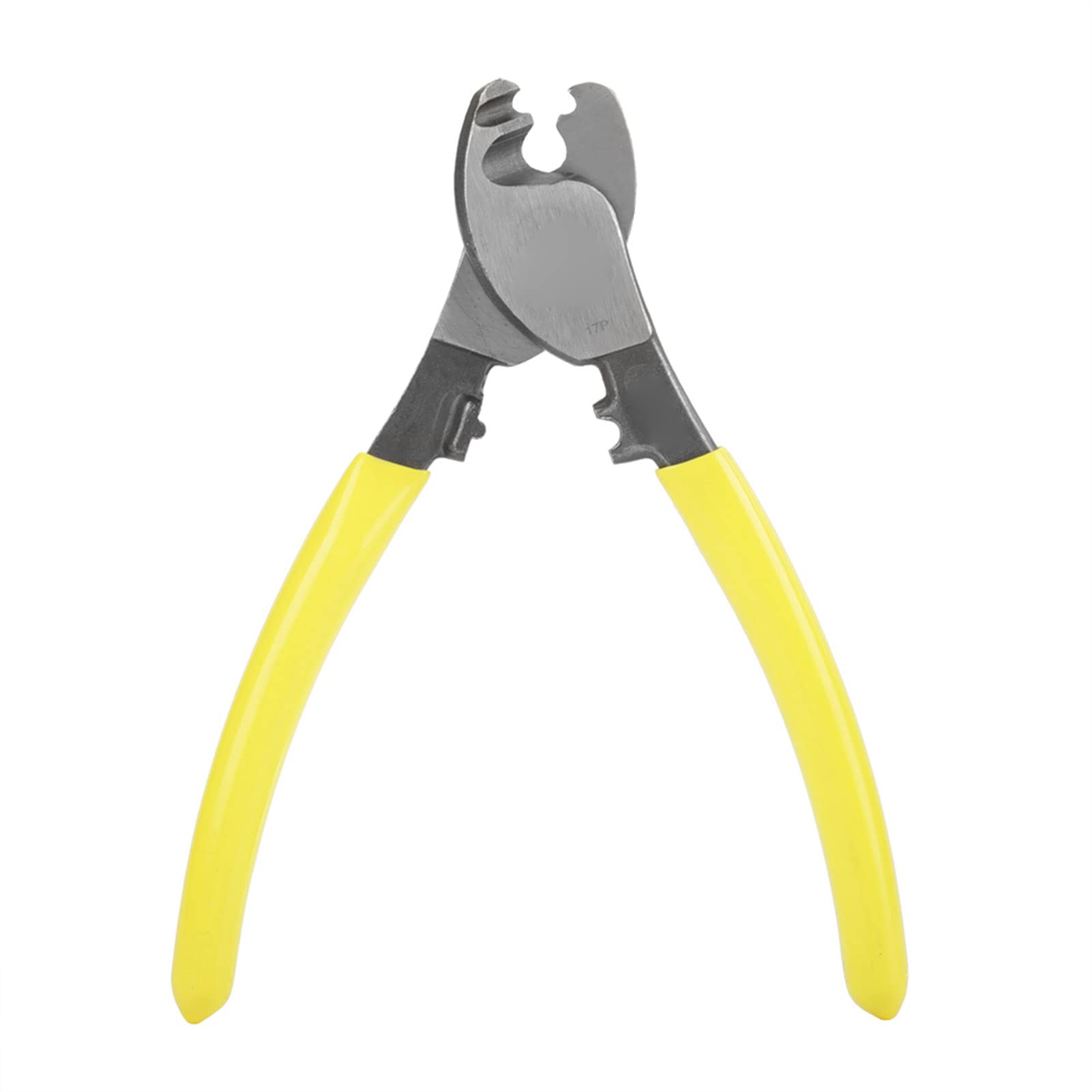 Electric Wire Pliers, Cable Cutting Cutter Chrome Vanadium Steel Pliers Hand Tool Strippers Crimper Stripper Clippers Anti Slip Handle Clamp Crimping Crimp Pincer for Electrical Construction Work
