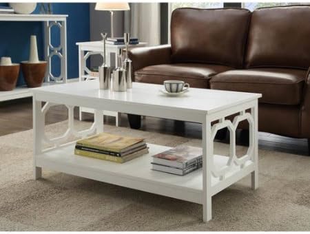 Convenience Concepts Omega Coffee Table (White)