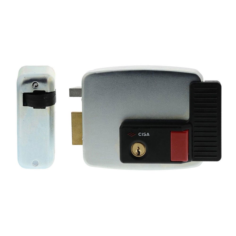 CISA Electric Lock, 12 V, Galvanised, Silver, 11731602, 12 voltsV