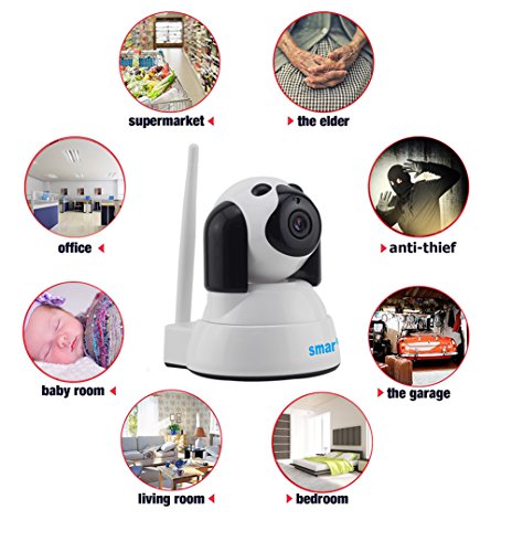 YANWIN 720P WIFI IP Camera Home Security Wireless Smart Dog Wi-Fi CCTV Surveillance Camera Mini Indoor Baby Monitor Infrared Night Vision