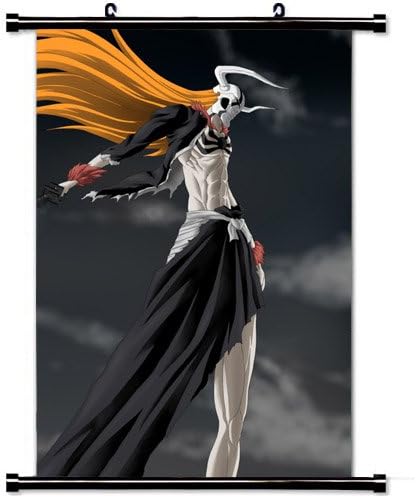Home Decor Anime Fairy Tail Wall Scroll Poster with Bleach Ichigo Sword Hollow Wave Weapons Fabric Painting 24 X 36 Inch (60cm X 90 cm)