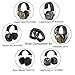 BJKing Gel Ear Pads, High Density Noise Reduction Replacement Gel Cups for Howard Leight Impact Sport Pro Sync Leightening Shooting Earmuff