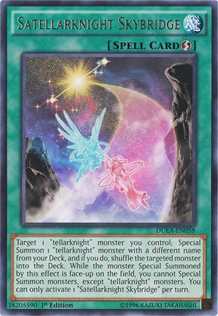 Yu-Gi-Oh! - Satellarknight Skybridge (DUEA-EN058) - Duelist Alliance - 1st Edition - Rare