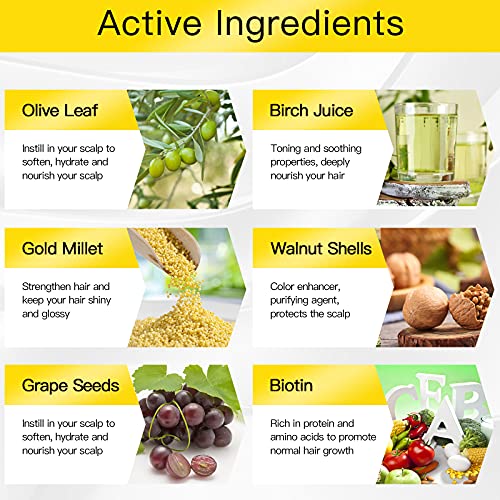 Sanotint Natural Hair Dye, 74 Light Brown Permanent Hair Dye, Ammonia