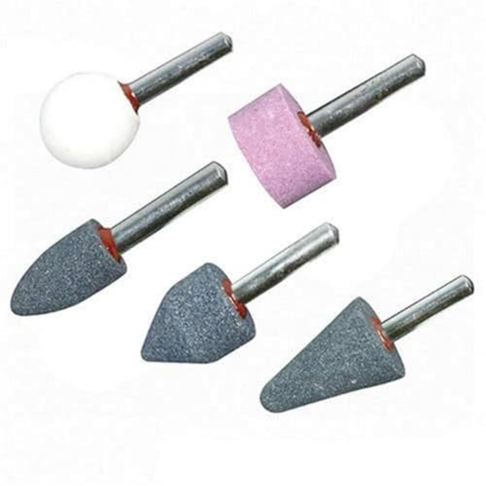 Silverline DA100 Mounted Stone Set 5pce 6 mm Shank