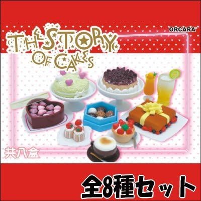 ORCARA Pastry of the story miniature food sample [all eight set (Furukonpu)]