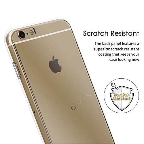 Tri Max For Apple Iphone 6S Plus 6 Plus 5.5 360 Full Body TPU Scratch Resistant PC Transparent Clear Parasailing