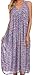 Sakkas Adele Sequin Embroidered Scoop Neck Sleeveless Dress / Cover Up